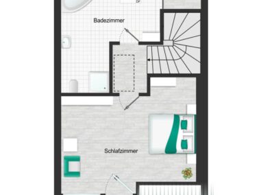 Grundriss Obergeschoss